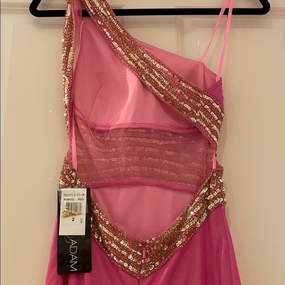 Pink and Gold Prom/Formal Dress - Picture 7 of 12